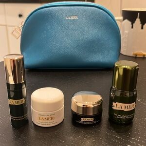 La Mer Skincare Travel Size set- 5 piece(regenerating serum,eye,cream…)